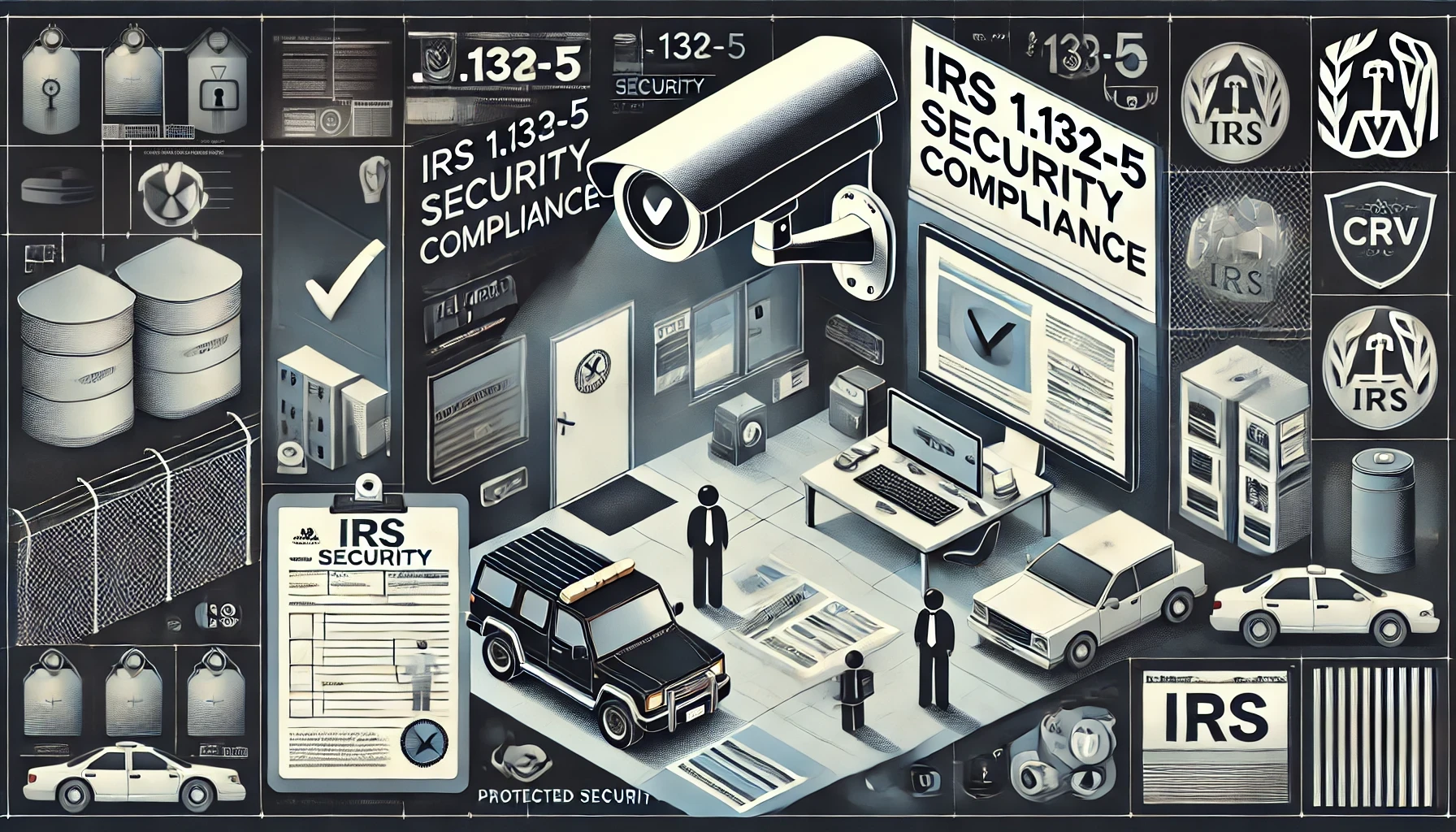 graphic illustrating security measures relevant to IRS 1.132.5